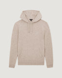 100% Cashmere Hoodie in Oatmeal